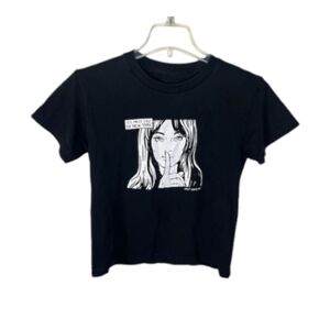 Brandy Melville T-Shirt John Gault "I'll meet you in New York" Graphic Tee Small